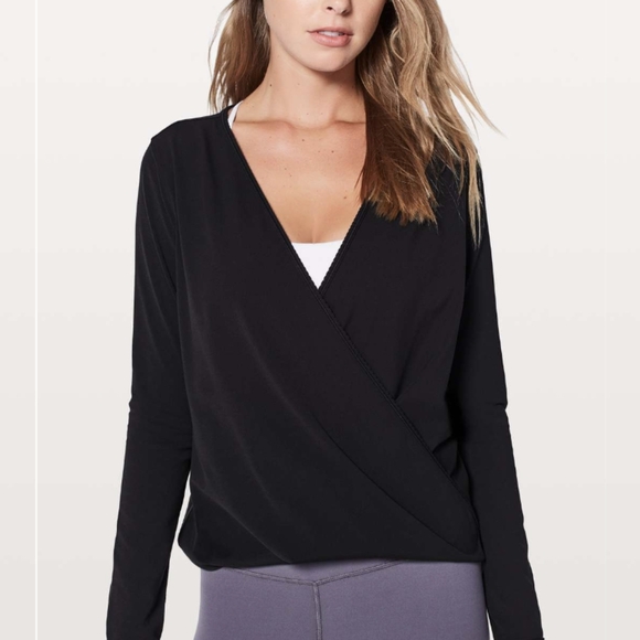 Lululemon Full Freedom Long Sleeve Black - Picture 4 of 9